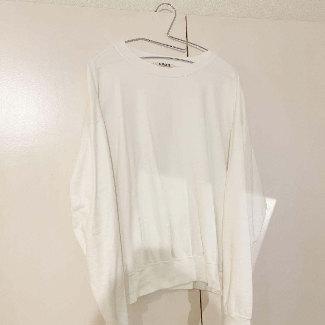 AURALEE SUPER HIGH GAUGE SWEAT BIG P O afIl2-m73713229450 セール国産