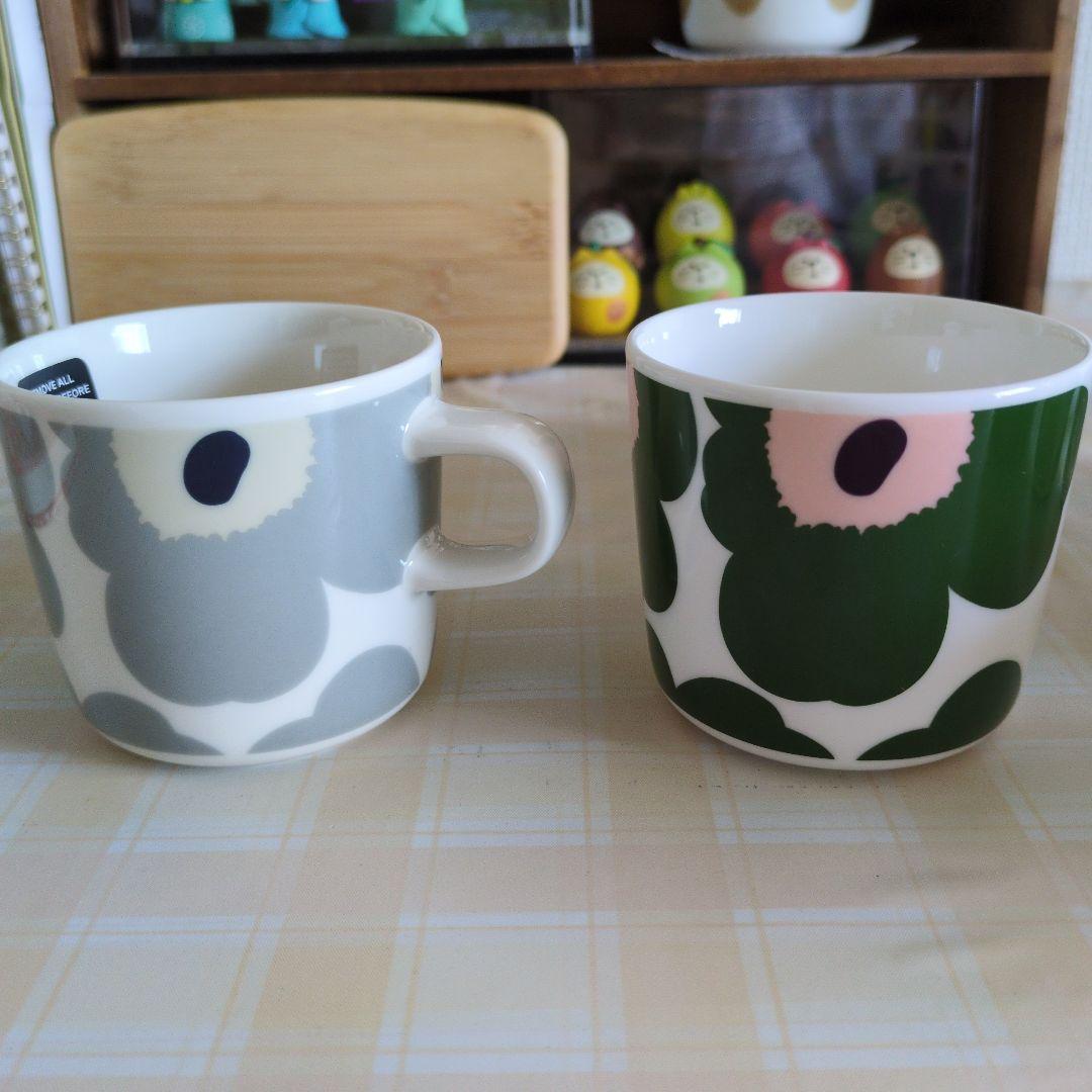 マリメッコ　ウニッコ　ラテマグ＆コーヒーカップ　セット