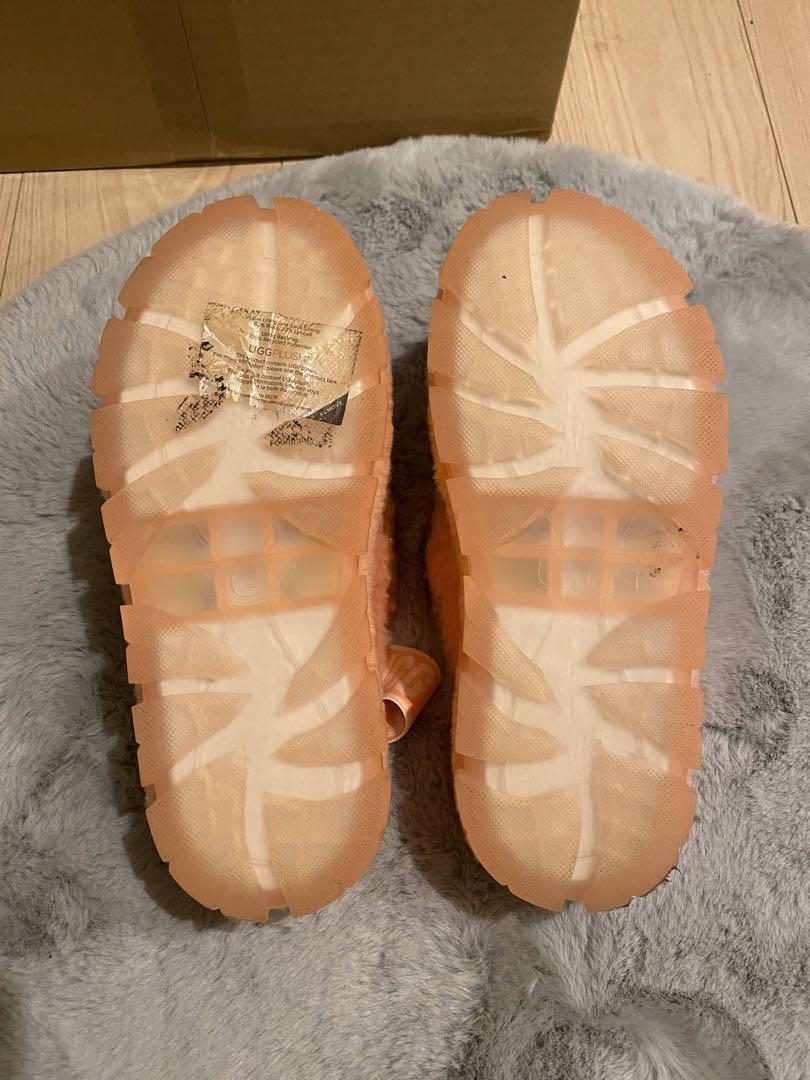 UGG アグ　ファーサンダル　厚底サンダル