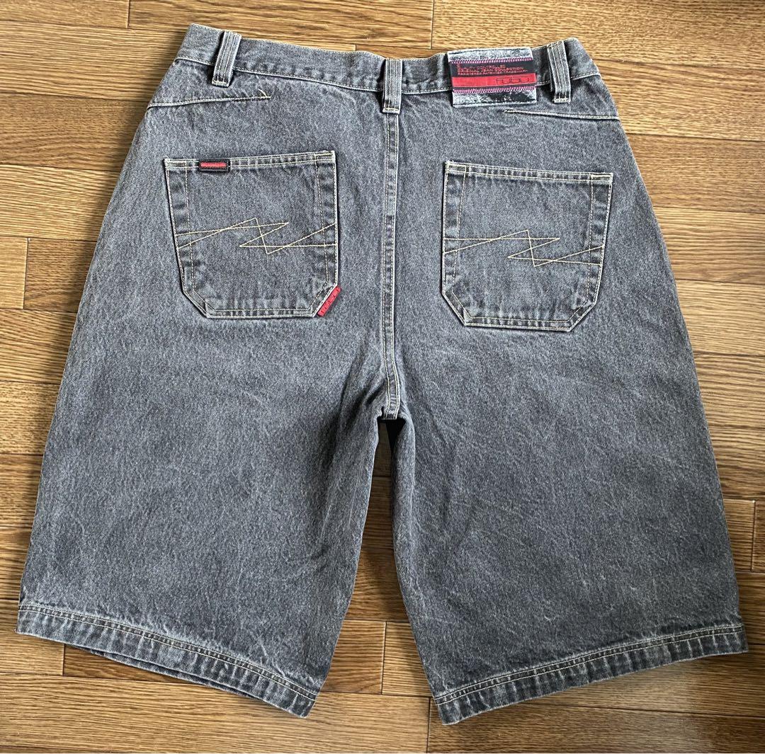 メール便送料無料対応可】 隠しポケット FUBU 90s ブラック W35 ロング