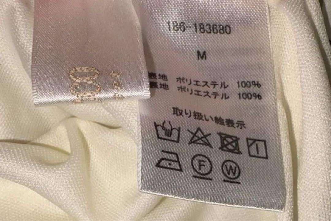 tocco ウエストリボン付きドット　アソート　ビックカラー　プリーツワンピース