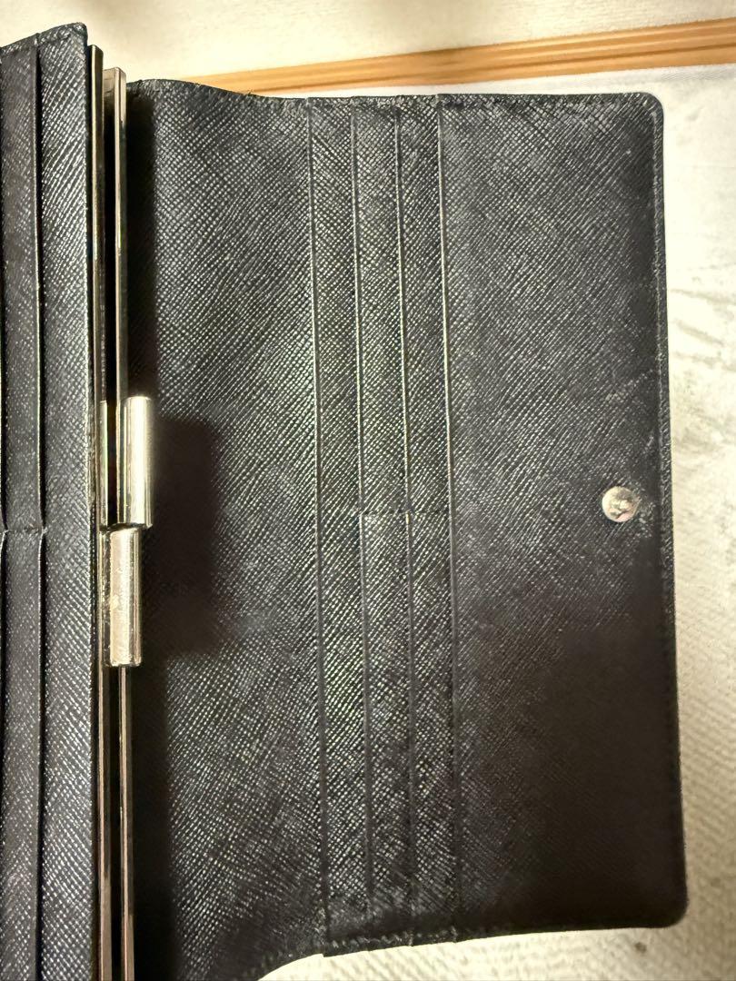 良品　Burberry バーバリー　長財布　ノバチェック　がま口