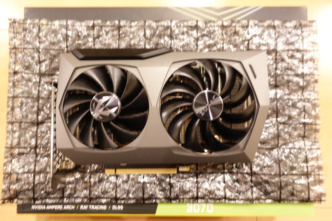 60899円 人気急上昇 ZOTAC GeForce RTX3070 Twin Edge 非LHR