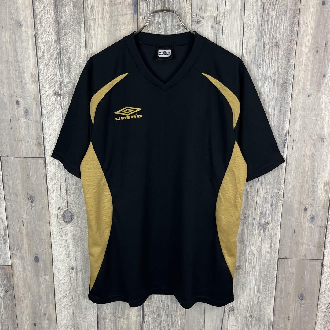 UMBRO アンブロ Vネック 速乾 半袖 Tシャツ TEE O