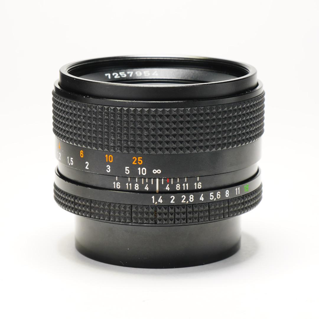 最も 割引 美品】Carl Zeiss Planar 50mm F1.4 MMJ 954 レンズ(単焦点)
