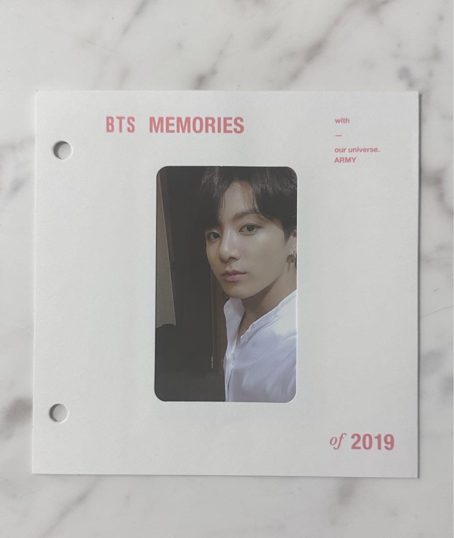 【開封のみ】BTS ジョングク Memories 2019 トレカ ブルーレイ 開封のみ】BTS ジョングク Memories 2019 トレカ ブルーレイ