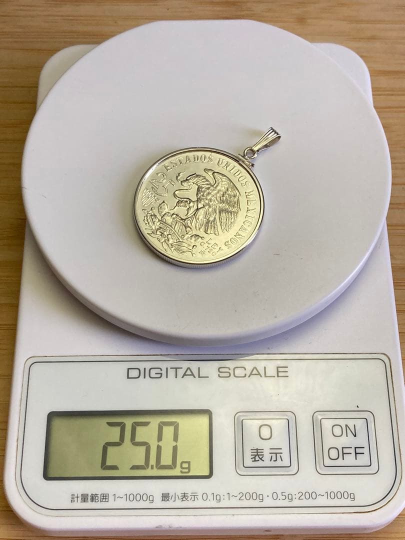 1968 メキシコオリンピック 記念銀貨 記念コイン ペンダント 925