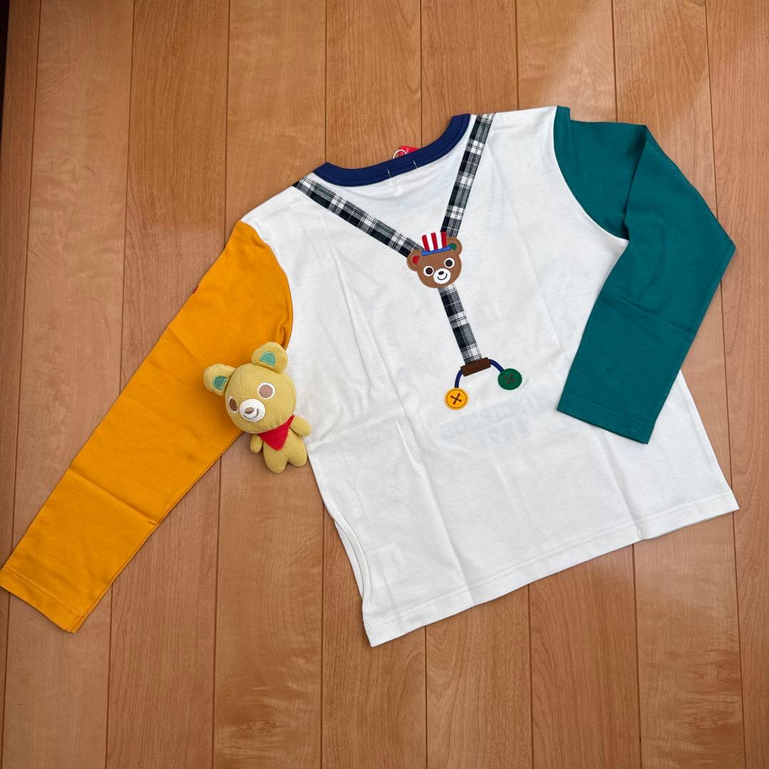 ★ミキハウス★サーカス★プッチーくんと仲間たち★長袖カットソー★Tシャツ130★ ★ミキハウス★サーカス★プッチーくんと仲間たち★長袖カットソー★Tシャツ130★