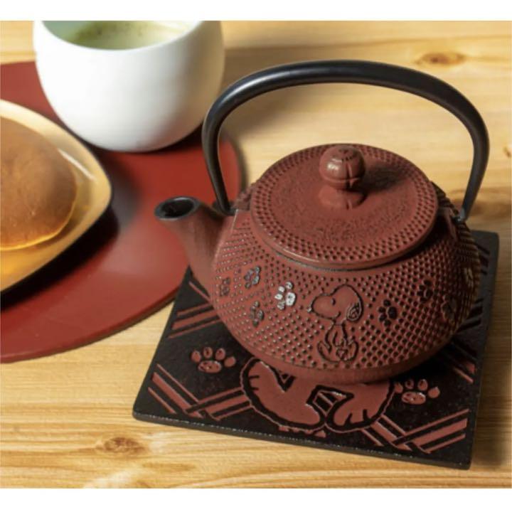 スヌーピー 急須 えび茶