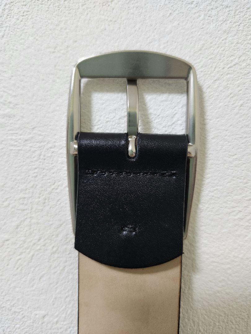 【Paul Smith】ポールスミス レザーベルト ビジネスブラック黒Lサイズ