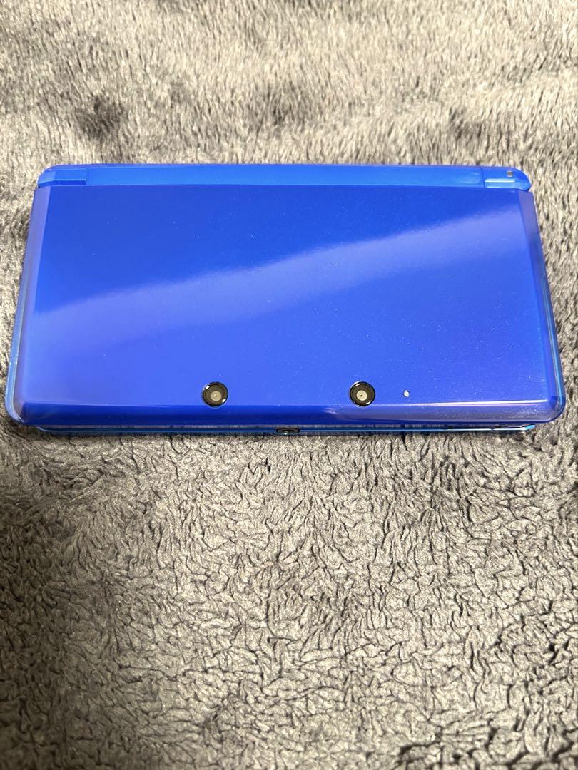 Nintendo 3DS 本体 ブルー タッチペン・充電器・SDカード付き