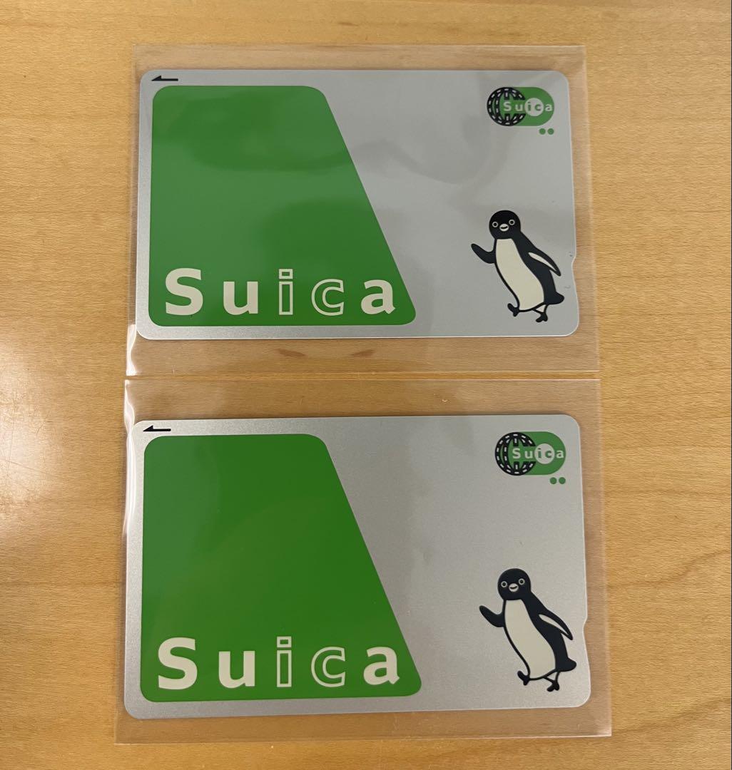 無記名Suica 残高なし 2枚セット 匿名配送 Suica カード 無記名式 2枚セット スイカ 残高0 - メルカリ
