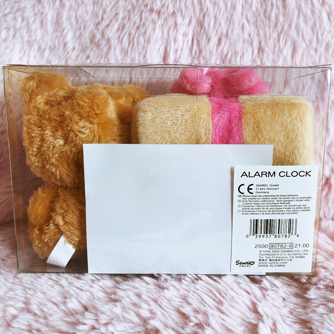 希少レア　ハローキティ　ぬいぐるみ時計　USA ベア　着ぐるみ　2002 希少レア ハローキティ ぬいぐるみ時計 USA ベア 着ぐるみ 2002