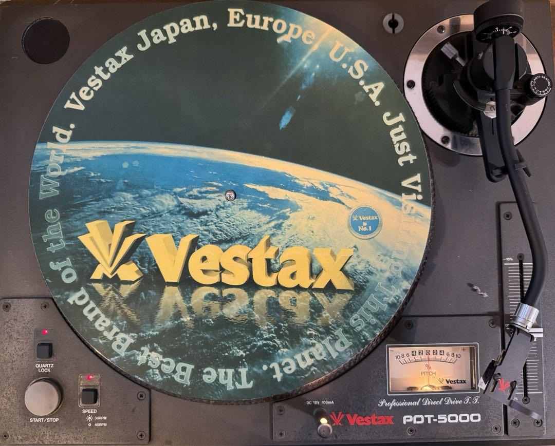 ジャンク　vestax PDT-5000 ターンテーブル　レコードプレーヤー