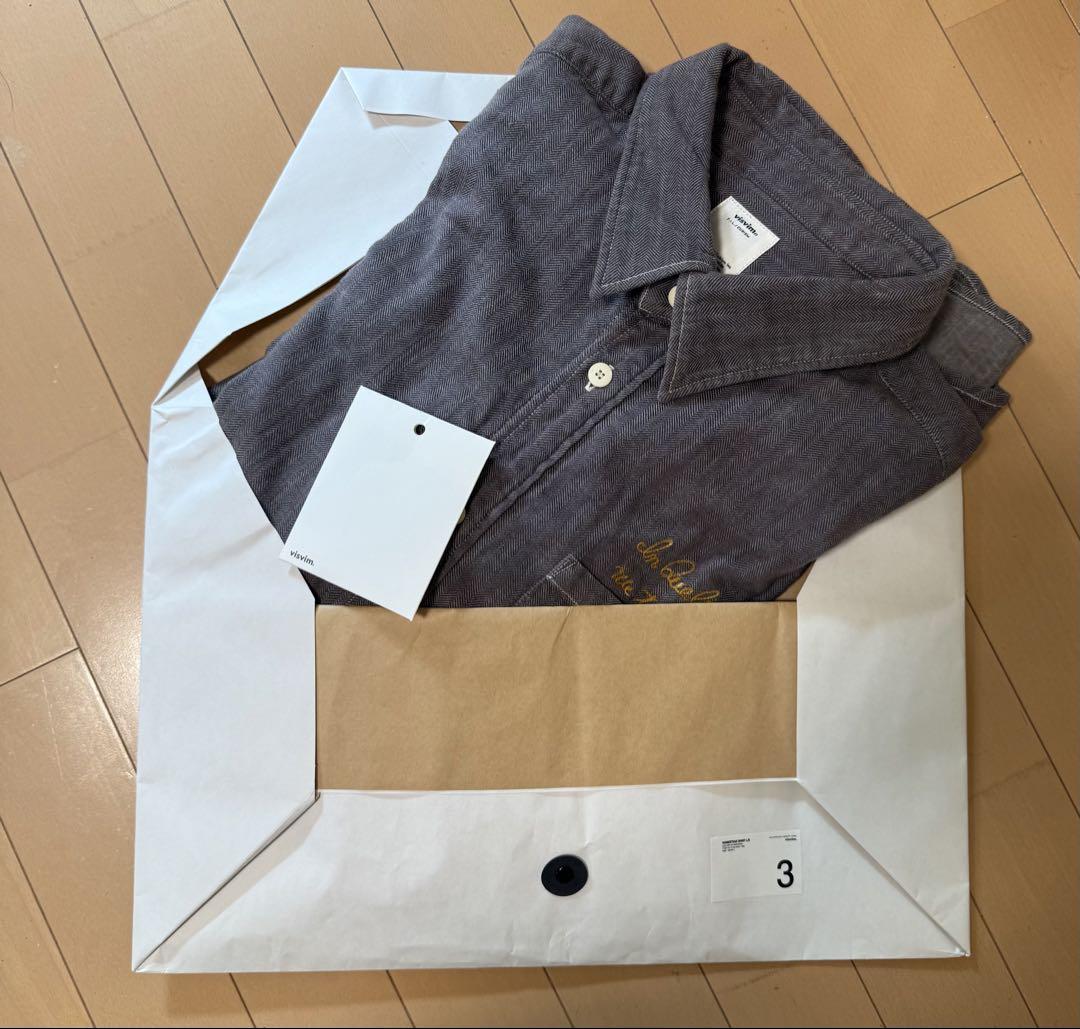 トップス VISVIM HOMESTEAD SHIRT L/S 0125105011026