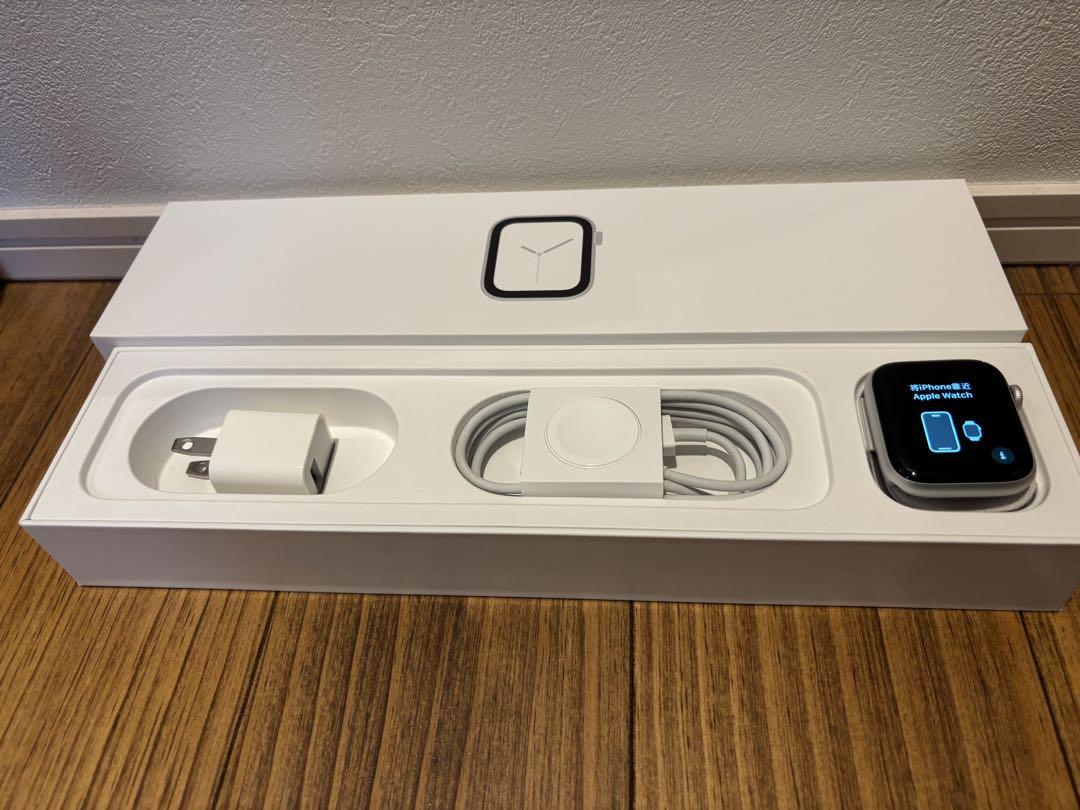 Applewatch series4 44mm シルバー