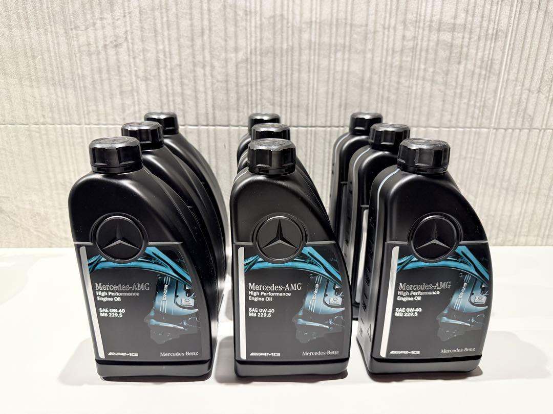 【新品未開封】AMG(メルセデスベンツ) 純正エンジンオイル 0W-40 9ℓ