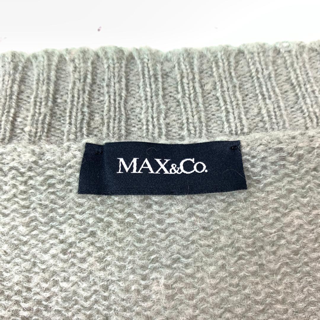 MAX&CO マックスアンドコー ニットカーディガン グリーン L
