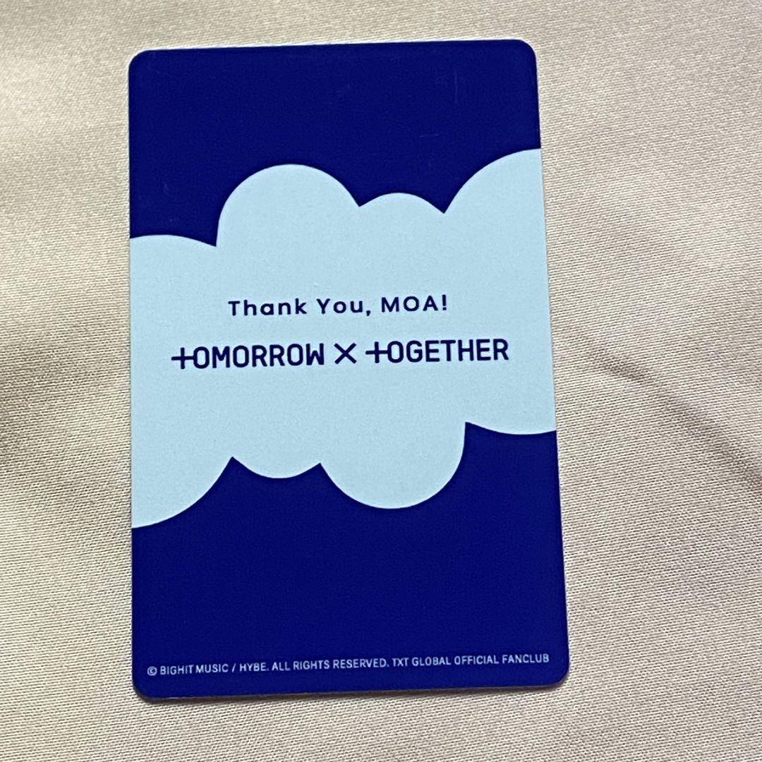 TXT happy together MOA quiz fcトレカ ヨンジュン TXT HAPPY TOGETHER QUIZ MOA FCヨンジュン トレカ - メルカリ