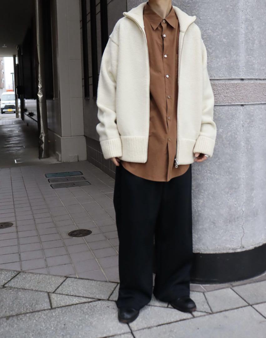 トップス MEIAS \" WAVE WOOL DRIVERS CARDIGAN