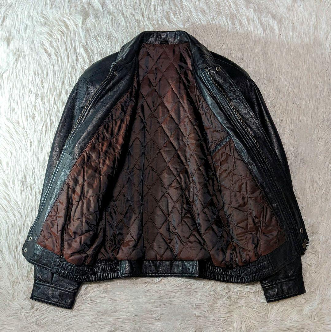 【2025】三越のお歳暮・冬ギフト real leather jacket a-2 black y2k ジャケット・アウター