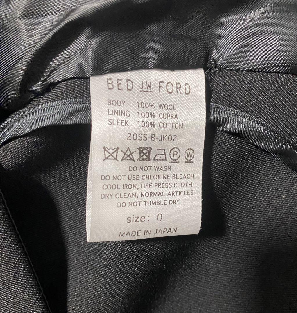 BED J.W. FORD 20SS-B-JK02 ダブル テーラードジャケット