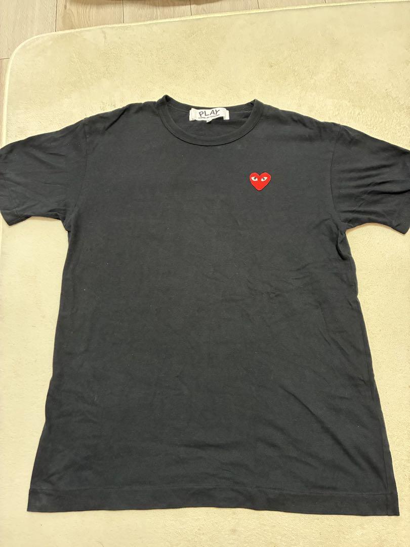 COMME des GARÇONS ハート刺繍 Tシャツ XLトップス