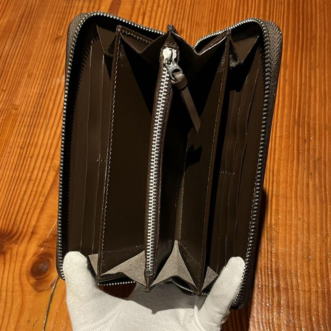 新品・未使用】 カービングウォレット 長財布 ラウンドファスナー