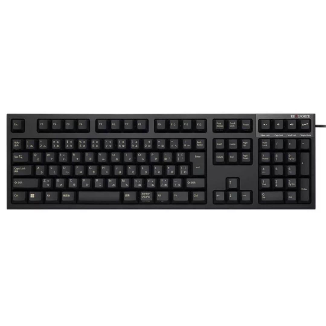 REALFORCE 45g荷重/非静音ブラック R3SA31 [有線 /USB]