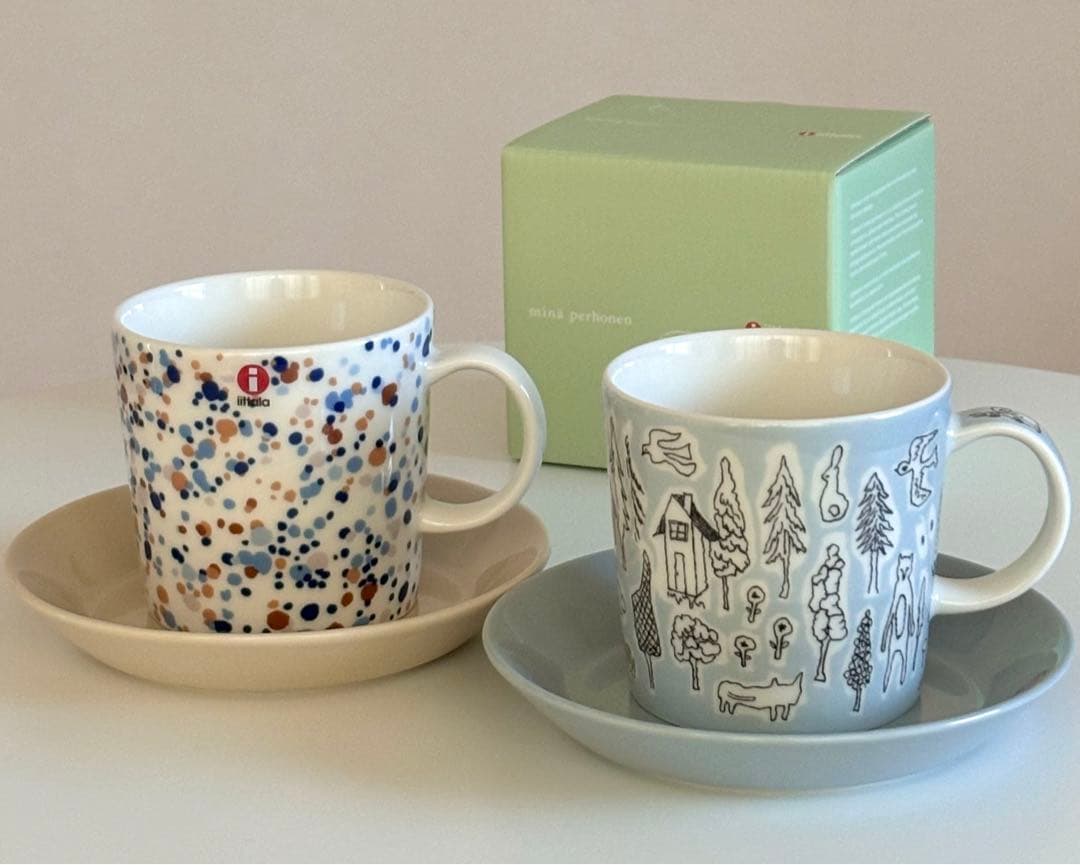 iittala ティーマ プレート マグ 4点セット