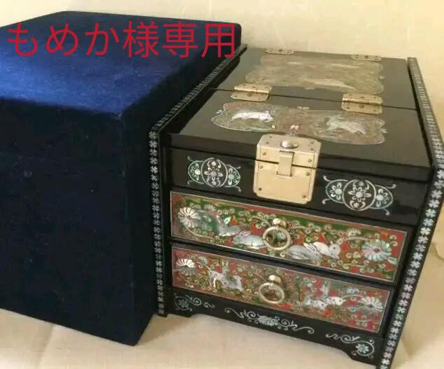◇送料込◇韓国雑貨 螺鈿細工 蝶々 アクセサリーボックス in134