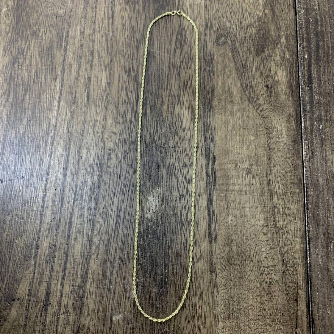 綾香様専用 10k チェーン 50cm ネックレス ゴールド 金無垢 1.5mm 綾香様専用 10k チェーン 50cm ネックレス ゴールド 金無垢 1.5mm