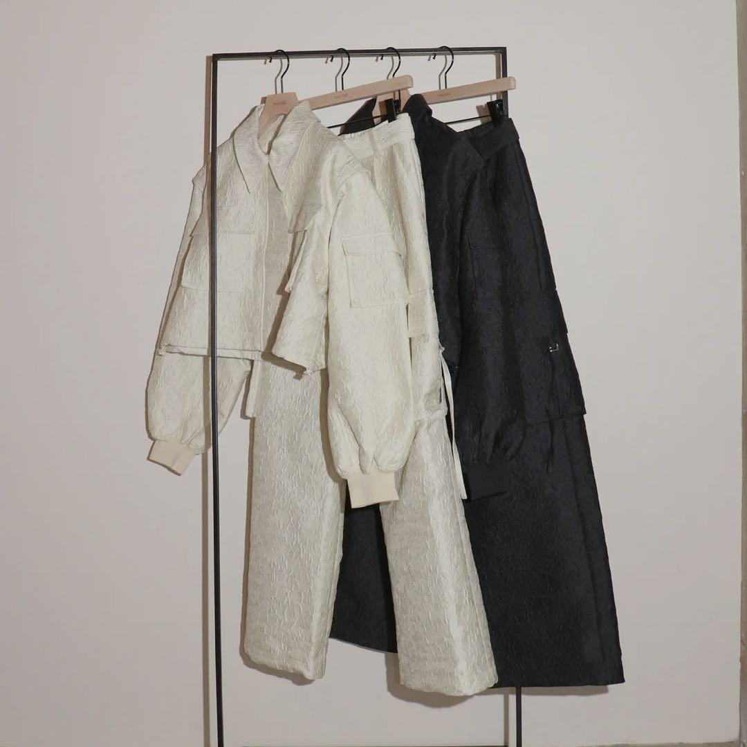 パンツ MADISON JACQUARD CARGO PANTS thetoe
