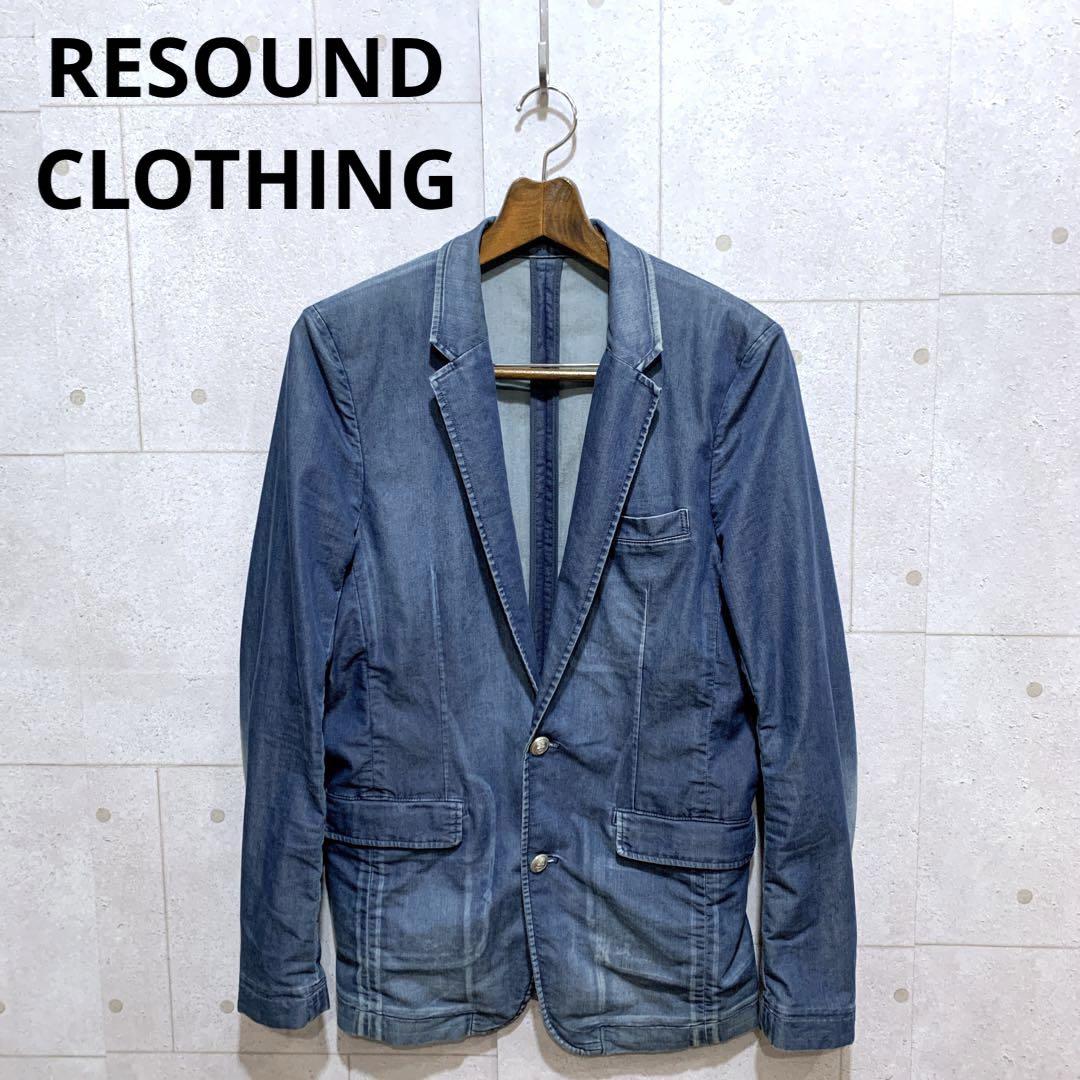RESOUND CLOTHING デニム2Bジャケット 2 テーラードジャケット