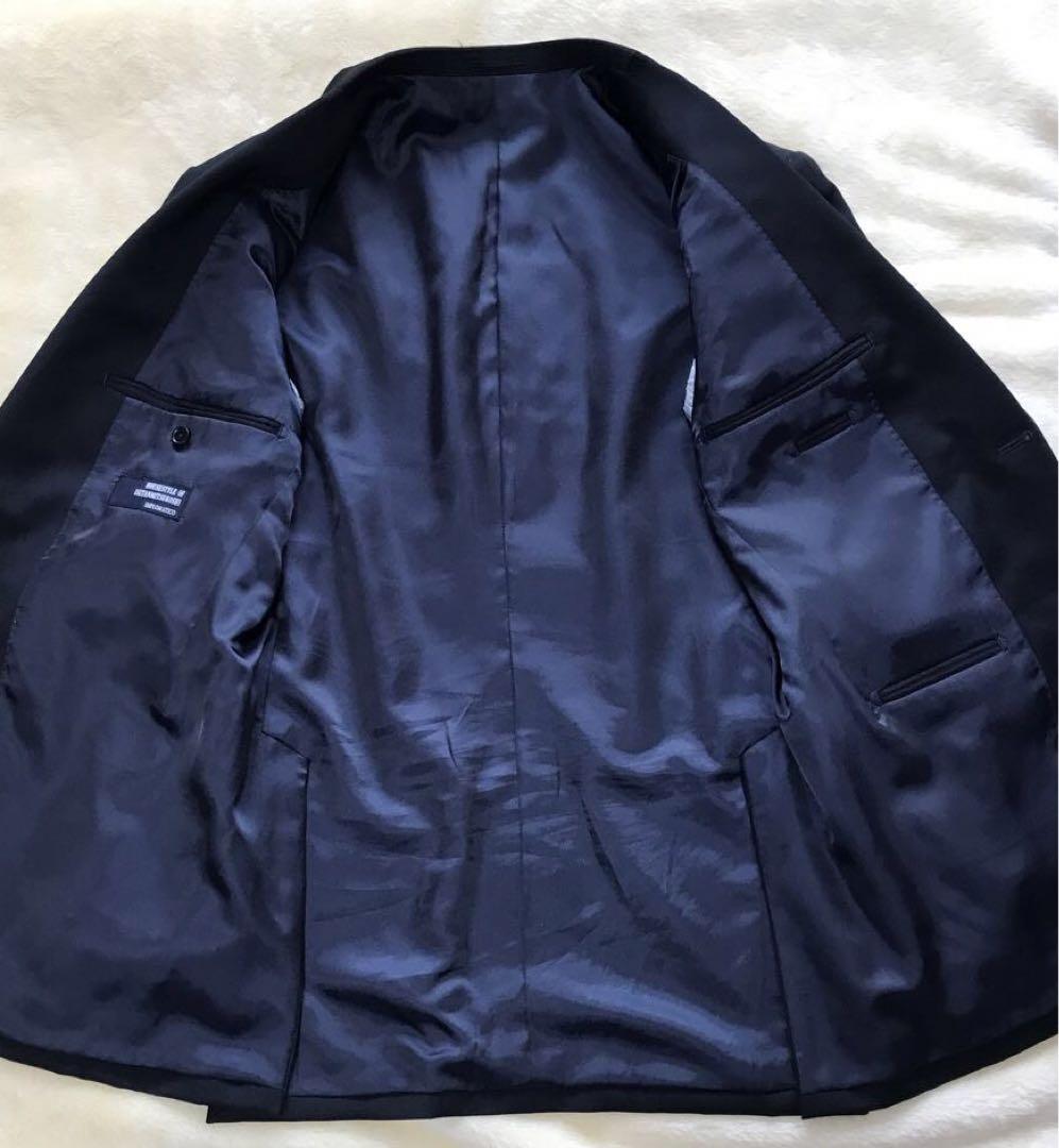 極美品　ハウスオブイセタン　ネイビースーツ　50LL