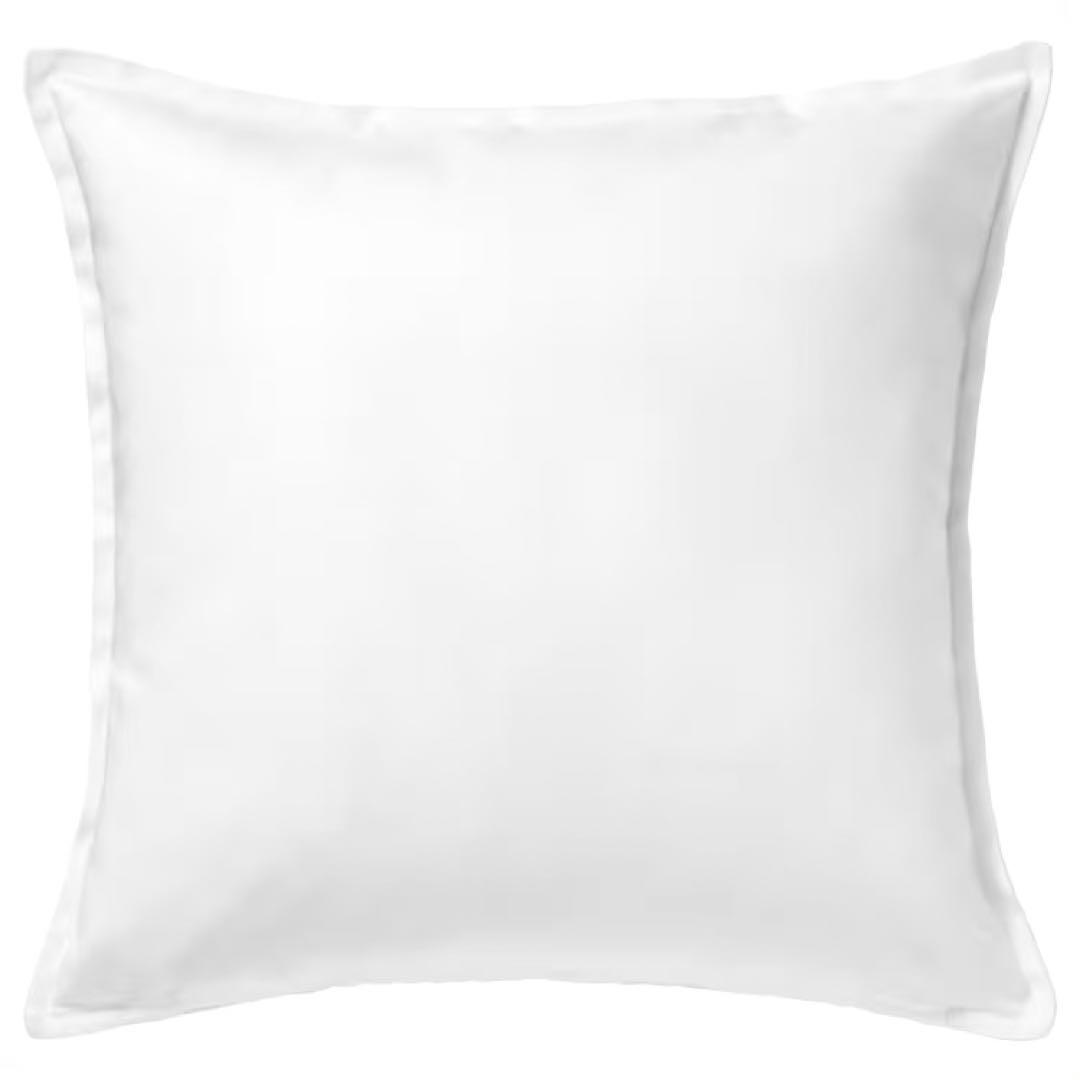 春ホワイト!IKEAクッションカバー グルリ W色 50×50×2未開封