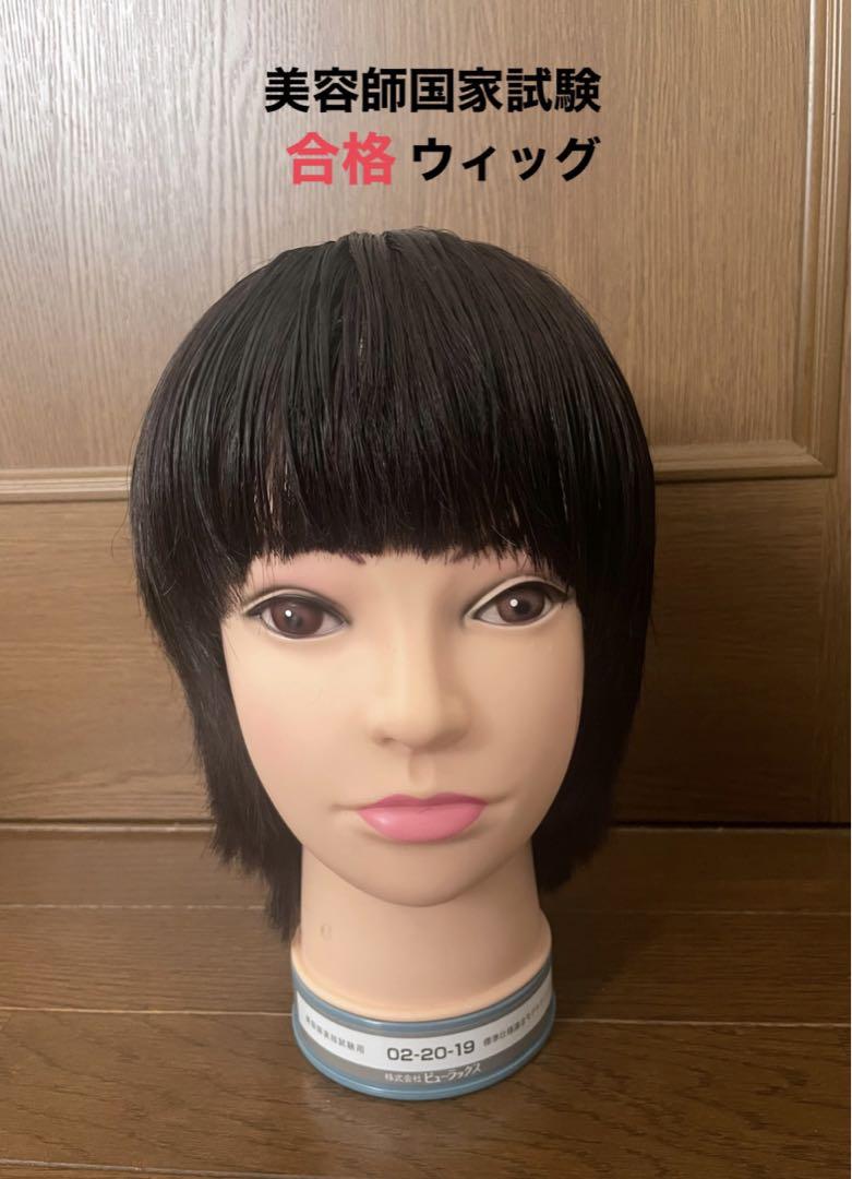 【新品・未開封】カットウィッグ 美容師 国家試験用7体 & 金髪ウィッグ1体 新品・未開封】カットウィッグ 美容師 国家試験用7体 & 金髪