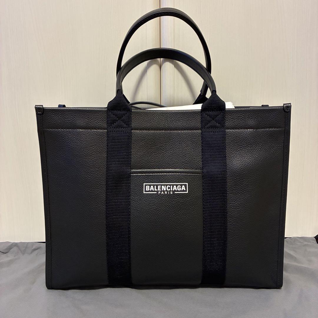 BALENCIAGA バレンシアガ 2WAY レザー トートバッグ　黒