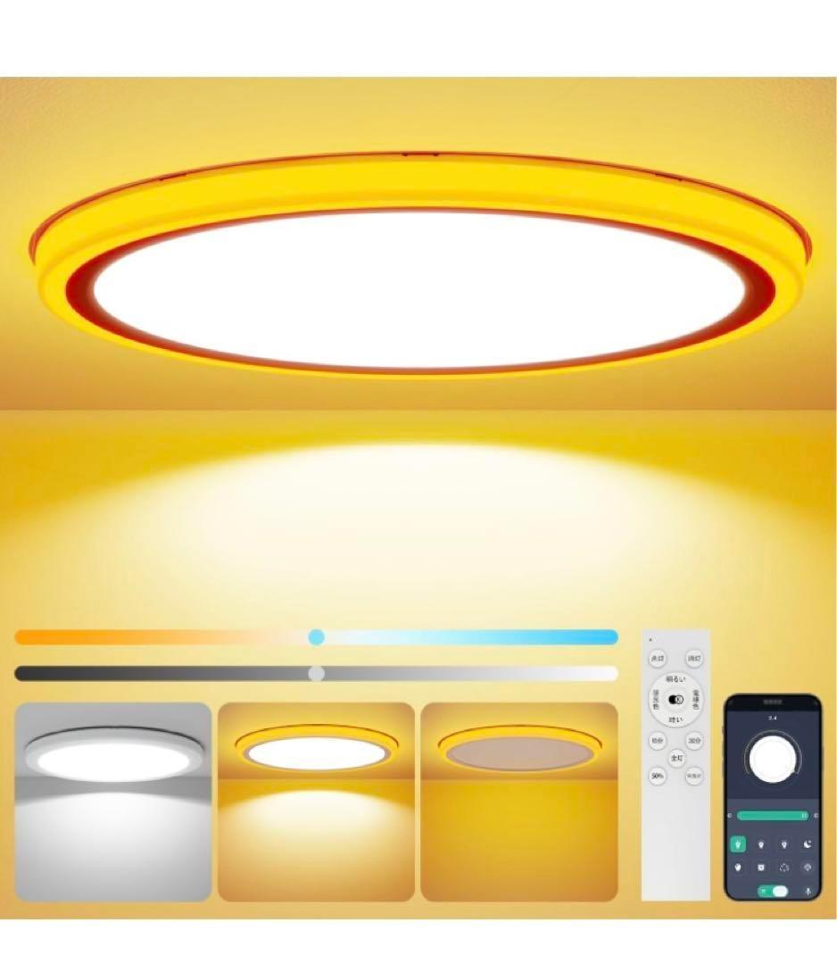 Coizabera LEDシーリングライト 10畳~12畳 45W 極薄型