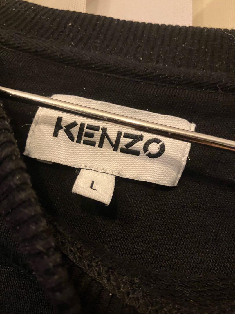 KENZO ライオン刺繍 スウェット L
