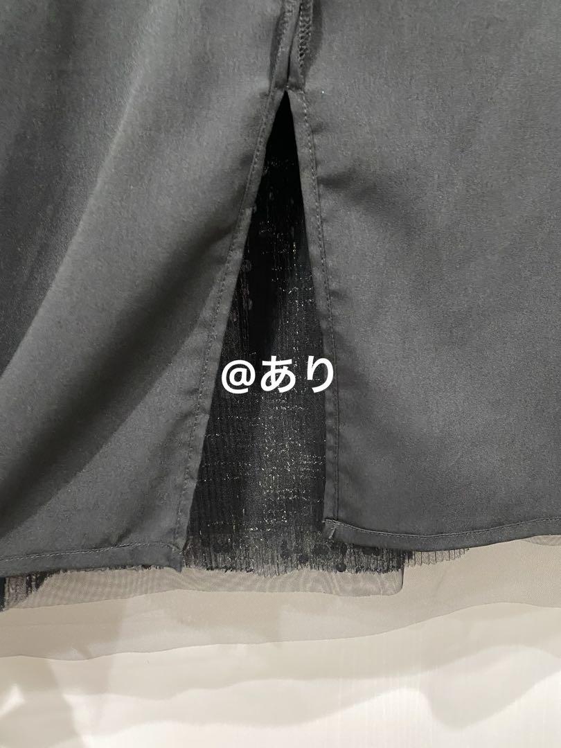 【極美品】celford スパンコールタイトスカート black・36