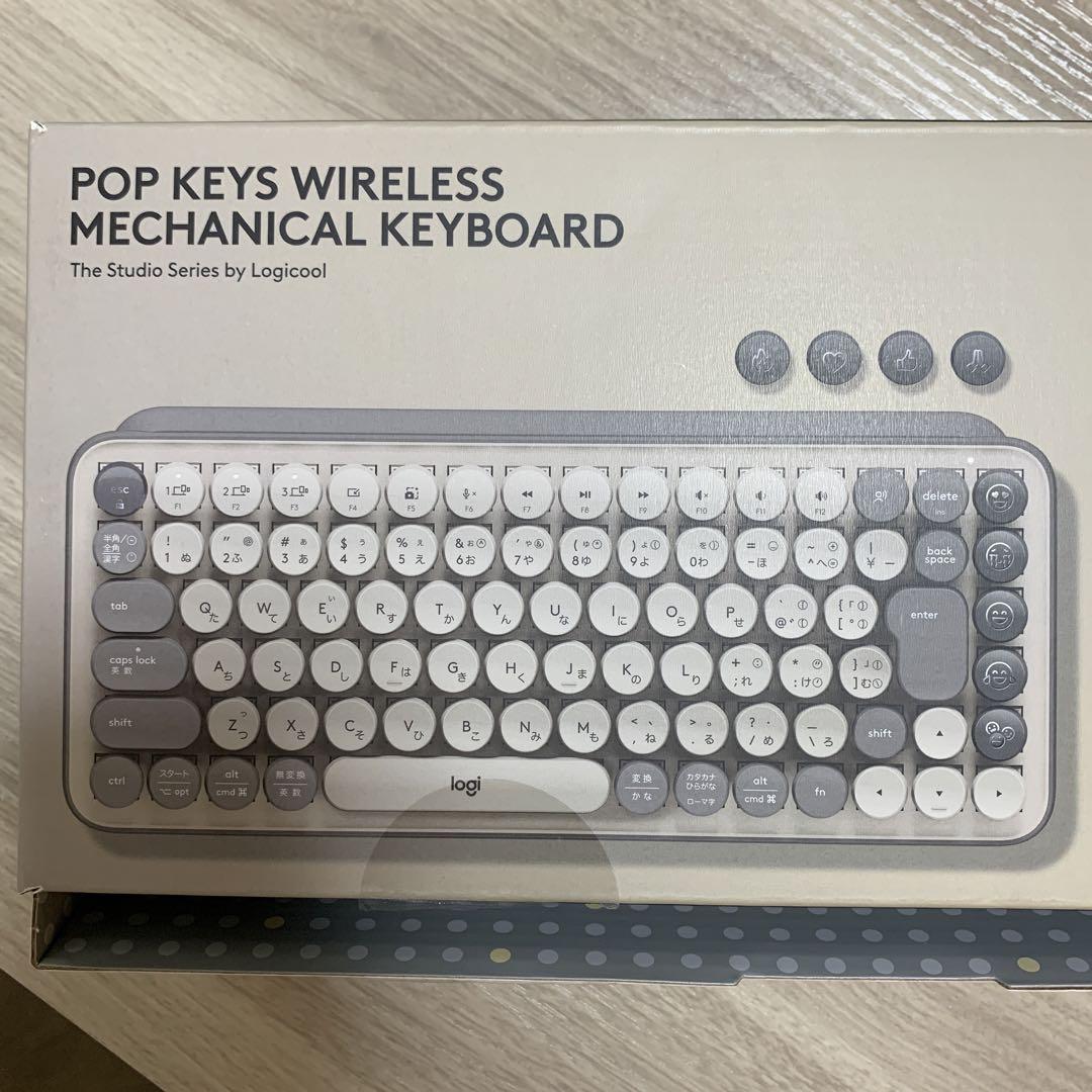 Amazon.co.jp: Logicool POP KEYS K730GY メカニカル ワイヤレス