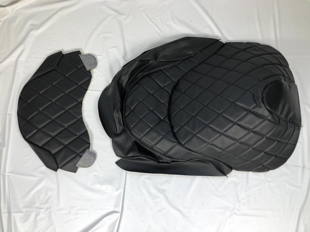 【新品・社外】ホンダ フォルツァ MF10 張替え シートカバー ツヤ消し黒