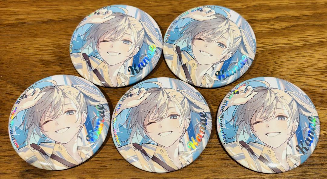 にじさんじ　クロノワール　ランダムオーロラ缶バッジ　5個セット