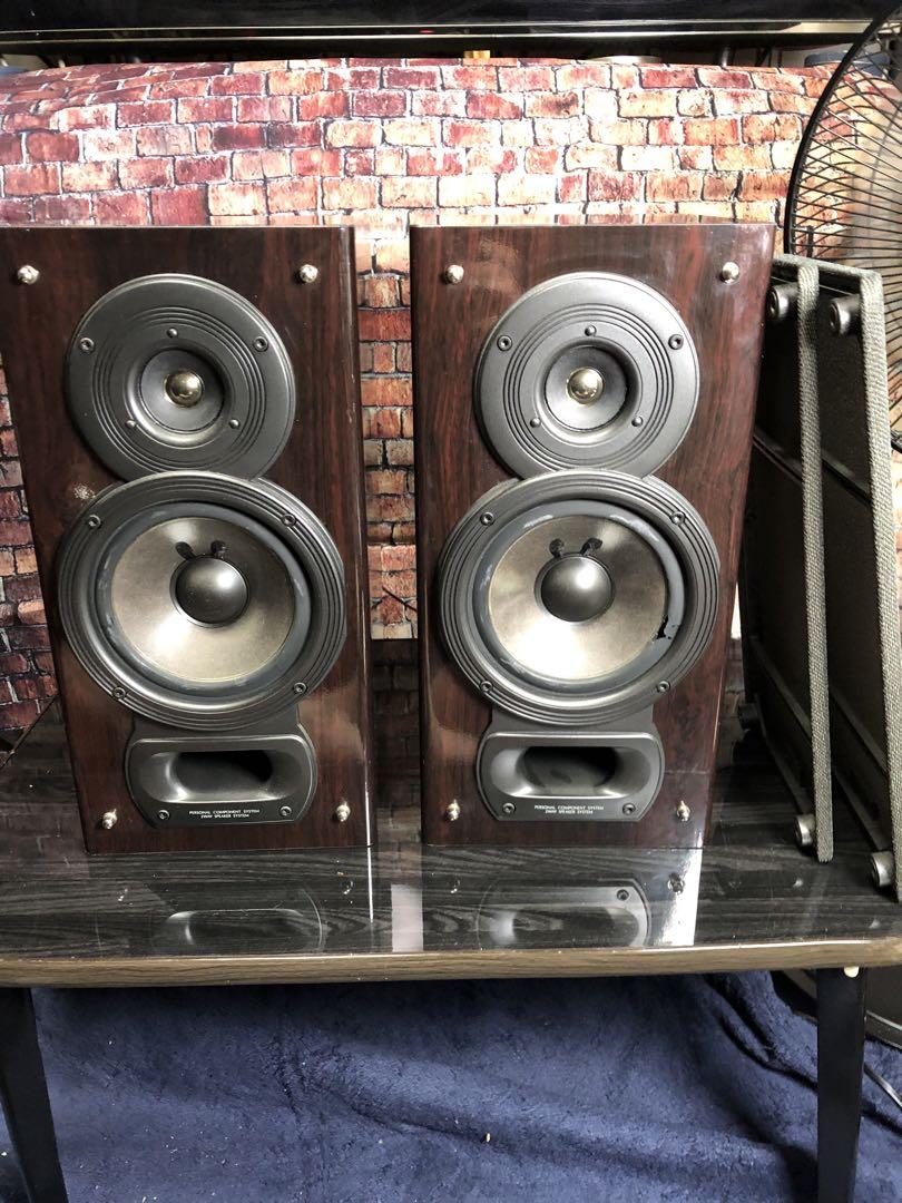 DENON コンポ用スピーカー USC-101 ペア ヨーロピアンテイスト DENON コンポ用スピーカー USC-101 ペア ヨーロピアンテイスト