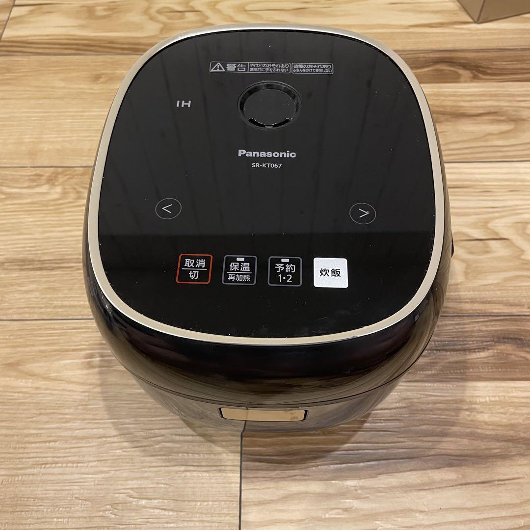 新品未使用！Panasonic SR-KT067-K 炊飯器（説明書/箱付） 新品未使用！Panasonic SR-KT067-K 炊飯器（説明書/箱付）