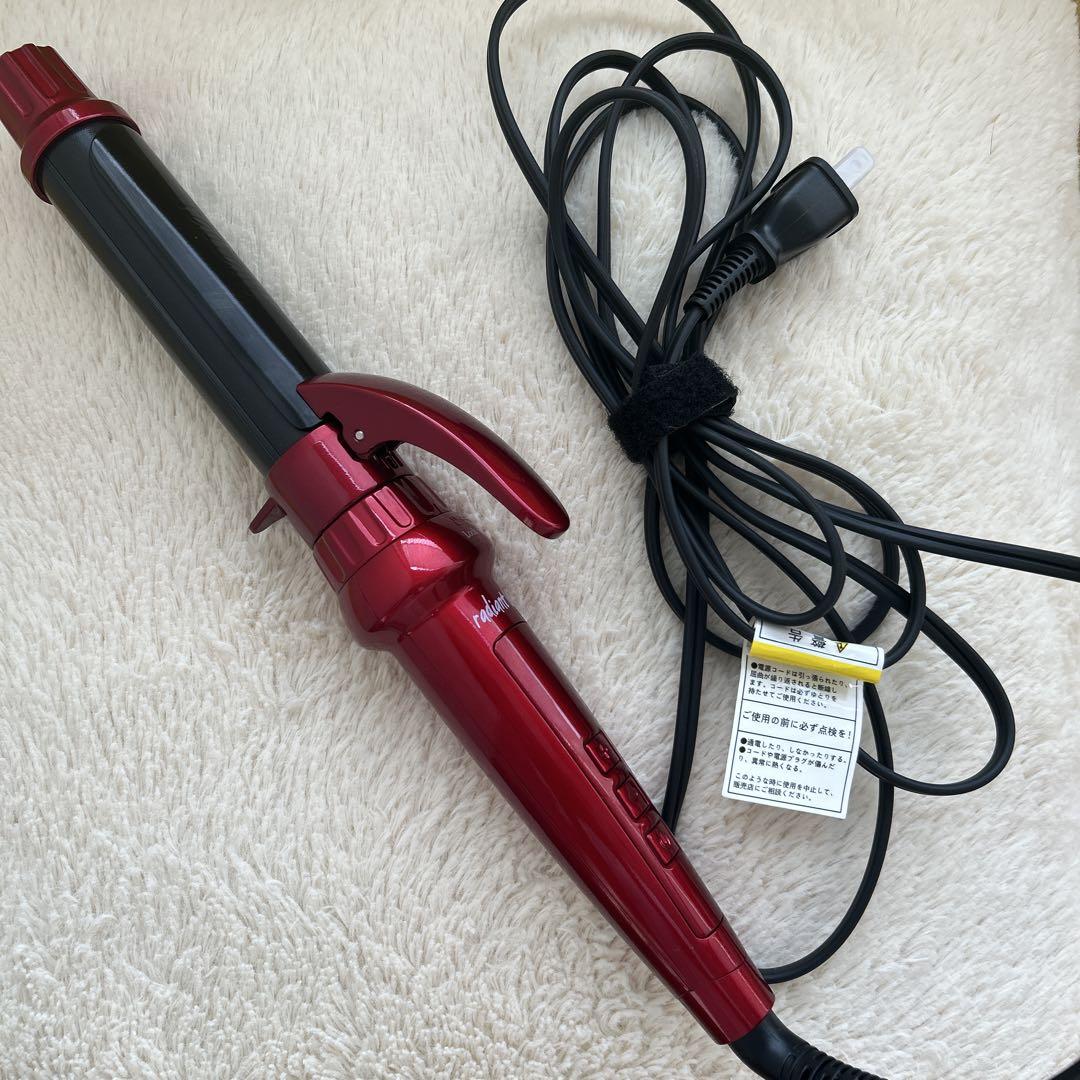 ラディアント カールヘアアイロン 32mm ま未使用品 楽天市場】【正規品/送料無料】シルクプレート カールアイロン