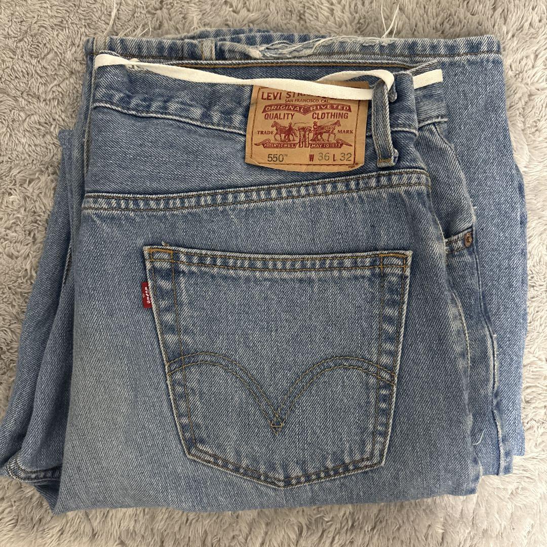 Levi's 550 デニム W36 L32 ライトブルー
