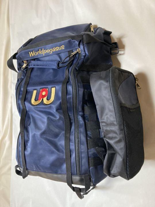 新作安い ワールドペガサストクサンコラボバックパックネイビー超美品 0yws4-m73769889675 全国無料定番