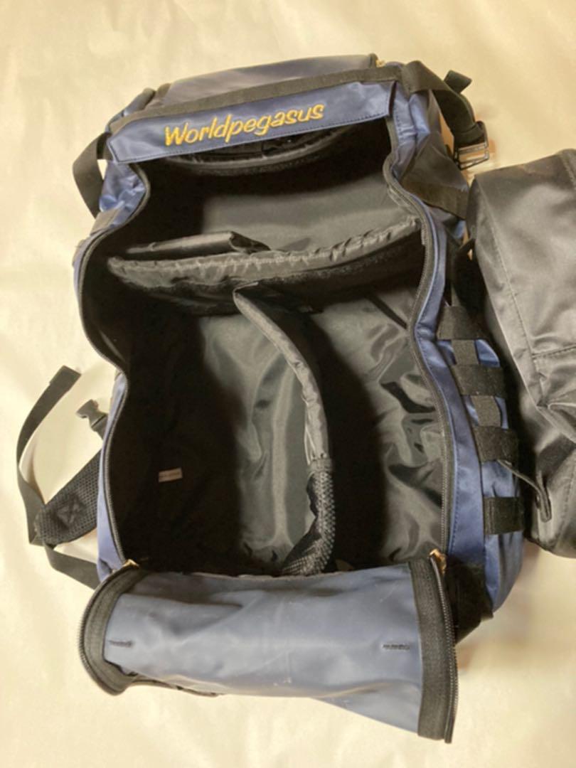 新作安い ワールドペガサストクサンコラボバックパックネイビー超美品 0yws4-m73769889675 全国無料定番